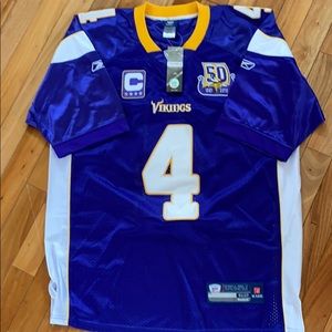 🆕 Reebok MN Vikings Brett Favre Jersey. XL.